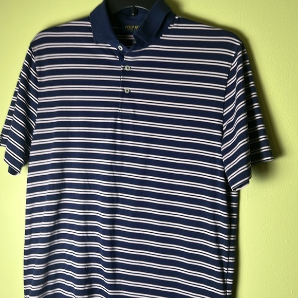 Men's Blue Striped Shirt - Picture 2 of 7